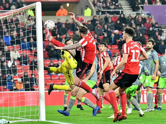 Sunderland struggled to create openings on a disappointing night at the Stadium of Light