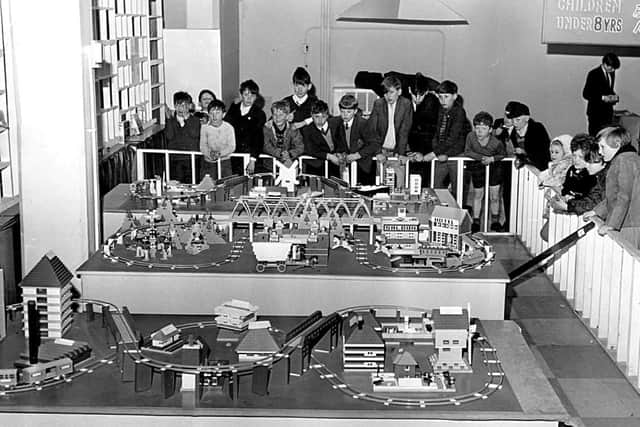 A look at the store's toy department.