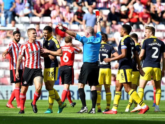 Six red cards - but where do Sunderland rank in League One dirtiest team standings?