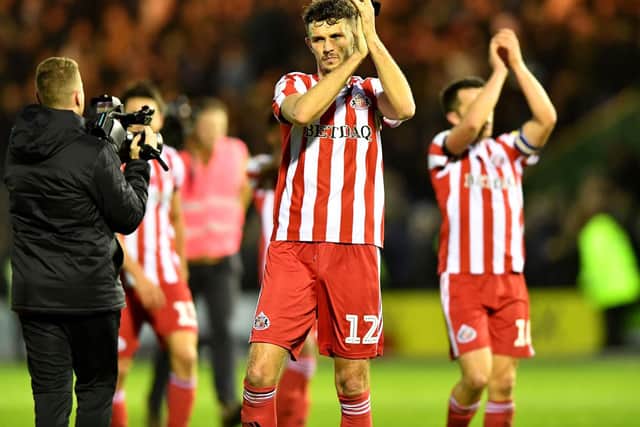 Great header for Sunderlands second, his first goal for the club. Involved in Gillinghams opener but had to intervene as Eaves prepared to strike. A decent return to the side. 6