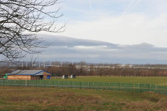 Football hub site at Ford Quarry, Sunderland.