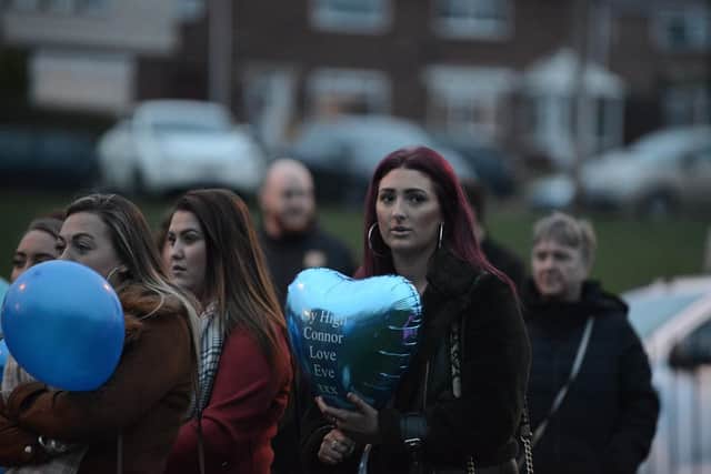 Connor, who was 18, worked as a GP receptionist.