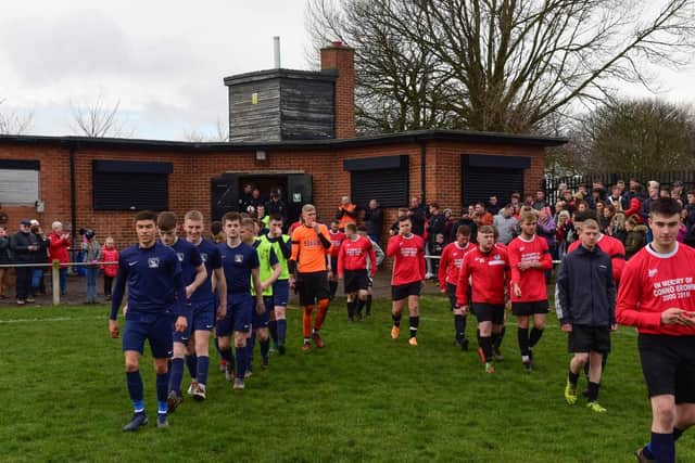 A football match was held on Sunday in Connor Brown's honour.