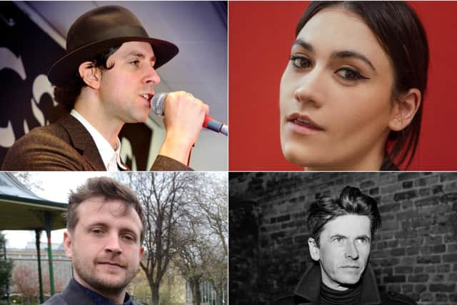 Tipping Point Live has been curated by, clockwise from top left, Paul Smith of Maximo Park, Nadine Shah, former Suede guitarist Bernard Butler, and Barry Hyde of The Futureheads.