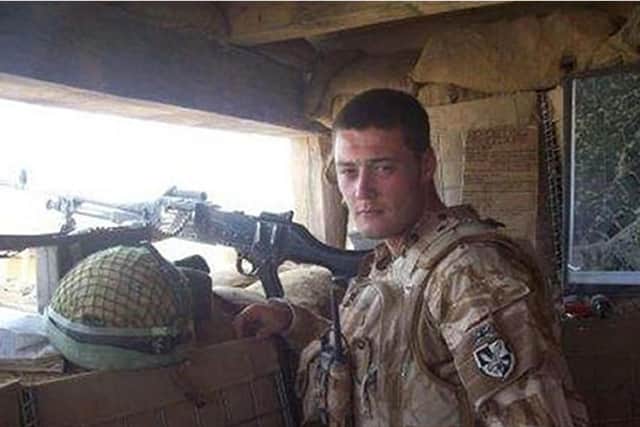Pte Nathan Cuthbertson was serving with the 2nd Battalion The Parachute Regiment (2 PARA)