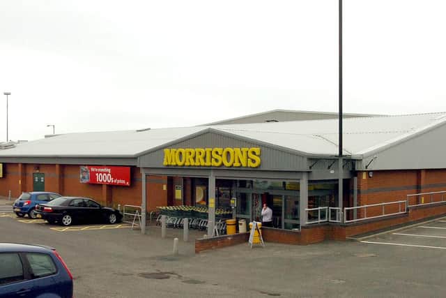 The new Morrisons store in  Castle View, Castletown, Sunderland shortly after opening in 2011.