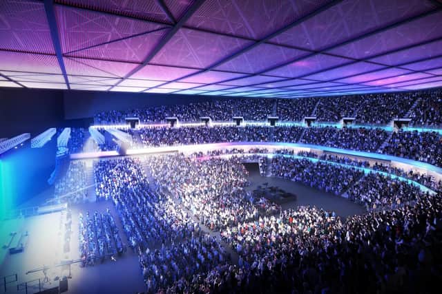 Dazzling new images released of new £260million arena complex in North East