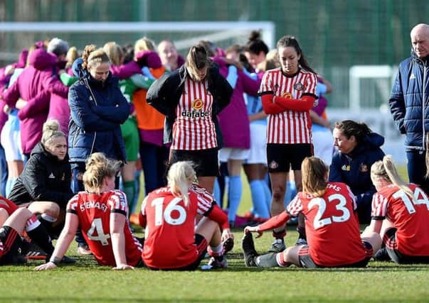 Sunderland Ladies have missed out on the FA Womens Super League structure.