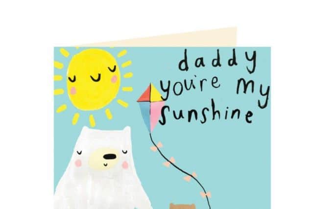Clintons, Daddy You're My Sunshine Fathers Day Card.