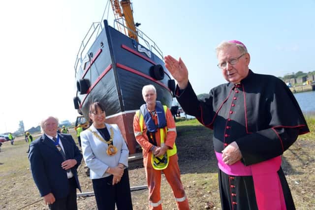 The Willdora was blessed by Bishop Seamus Cunningham, with the launch also overseen by Mayor Lynda Scanlan, Consort Micky Horswill and Sunderland Maritime Heritage vice chairman Jim Sullivan.
