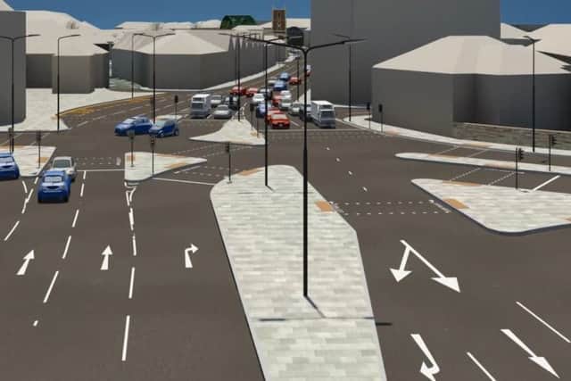How The Wheatsheaf Junction in Monkwearmouth will look when the Northern Gateway plan is approved.