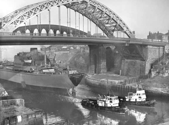 Sunderland's river scene in 1972.