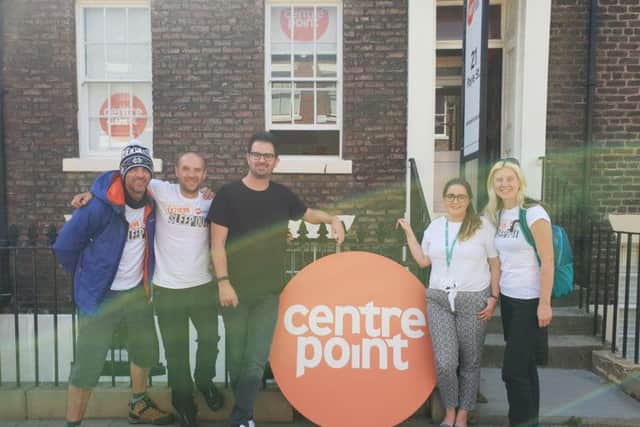 The Extreme Sleep Out challenge for Centrepoint.