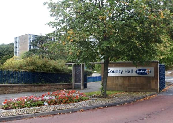 County Hall, the headquarters of Durham County Council.