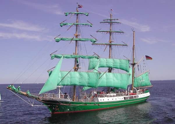 The Alexander von Humboldt II. Photo : Sail Training International.