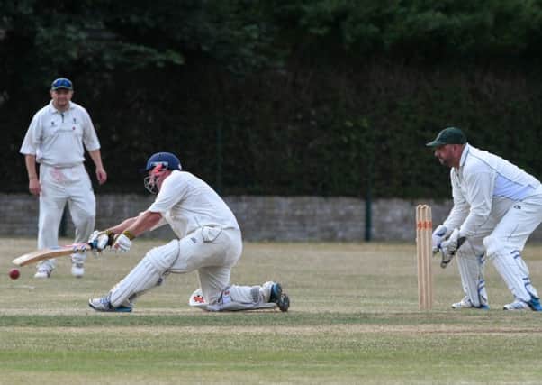 Craig Symington bats for Burnmoor against Boldon on Saturday. Picture by Kevin Brady