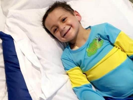 Bradley lost his fight on July 7, 2017. Picture: Bradley Lowery Foundation.