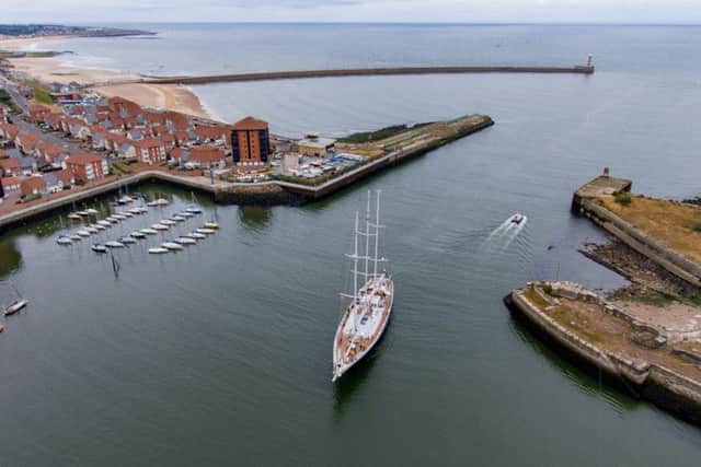 Drone footage of the Tall Ships in Sunderland. Picture: Martin Townsend. www.facebook.com/valleydrone