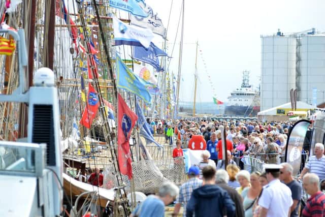 Day three of the Tall Ships Races at the Port of Sunderland.