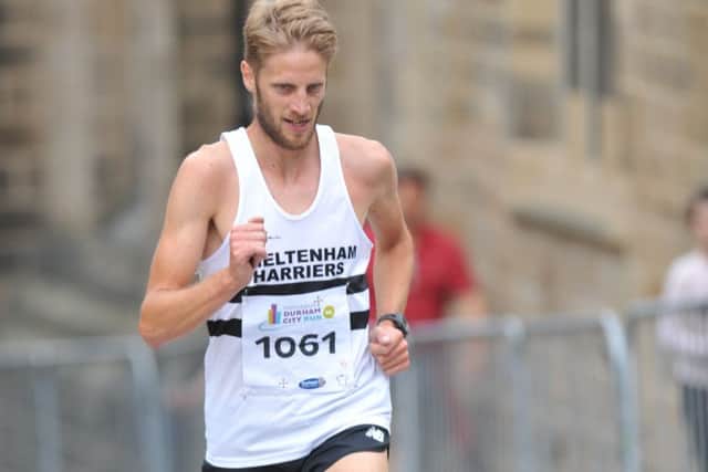 Cheltenham's Graham Rush wins the Durham City 5k