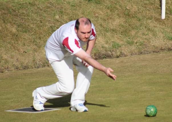 Roker Marine bowler Peter Thomson progressed in the Champion of Champions competition.