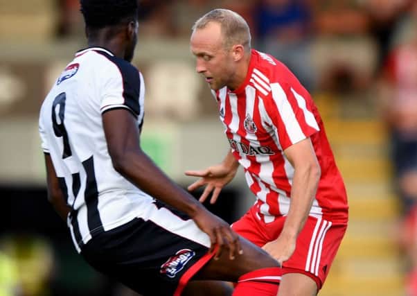 Dylan McGeouch in action for Sunderland.
