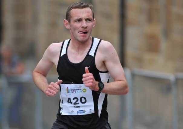 Liam Taylor finished third in the Durham City 5k. Pictures by Tim Richardson