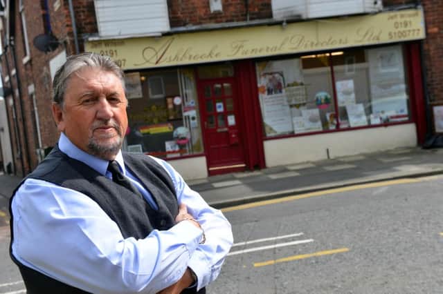 Ashbrooke Funeral Directors' Jeff Wilson is unhappy with burial cost increase.