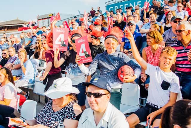 Youngsters enjoy the atmosphere in last week's Vitality T20 Blast clash with Yorkshire at the Emirates Riverside. Free admission is available for children for tonight's clash with Worcestershire Rapids.