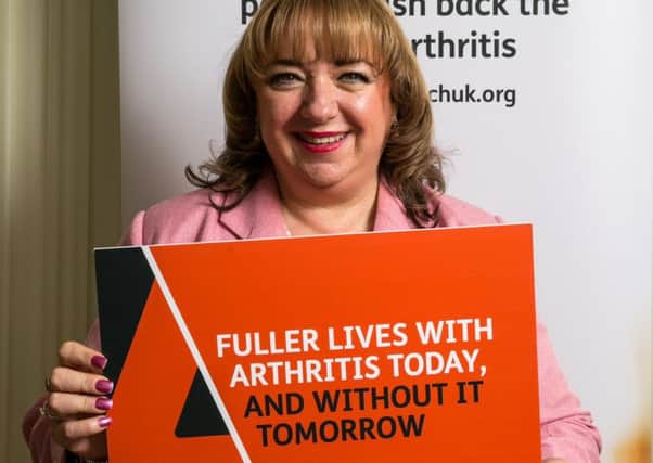 MP Sharon Hodgson backing arthritis event.