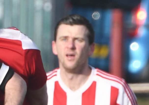 Colin Larkin netted twice for RCA at Jarrow