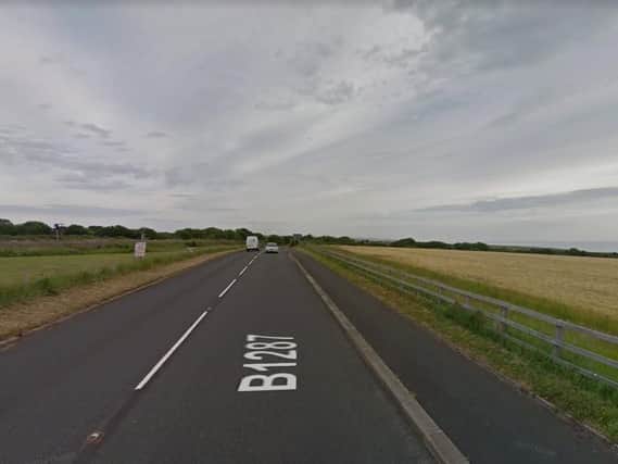 The B1287 between Ryhope and Seaham. Copyright Google Maps.