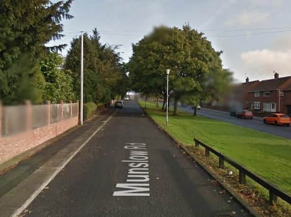 Munslow Road in Farringdon, Sunderland. Copyright Google Maps.
