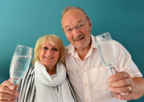 Former professional football player George Luke and wife Norma are celebrating their golden wedding anniversary.