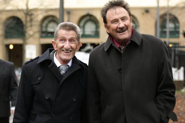 Barry and Paul Chuckle. Picture: PA.