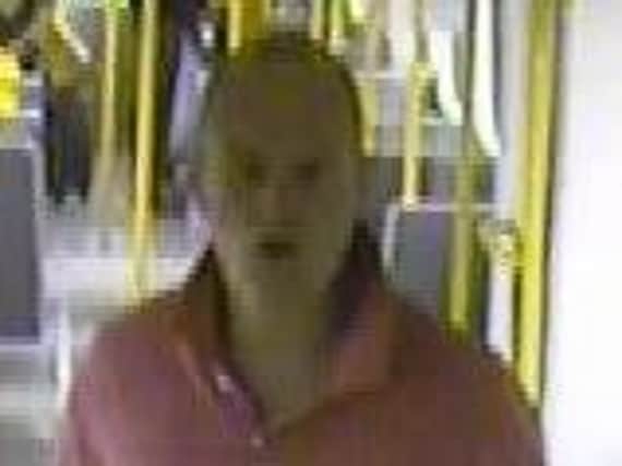 Police want to speak to this man following an incident on a Metro train in Sunderland.