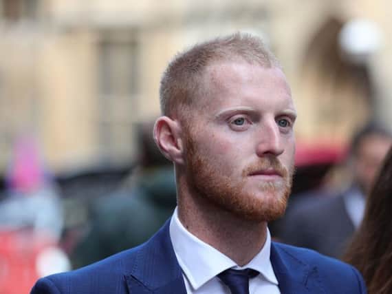Ben Stokes is on trial for affray. Picture: PA.