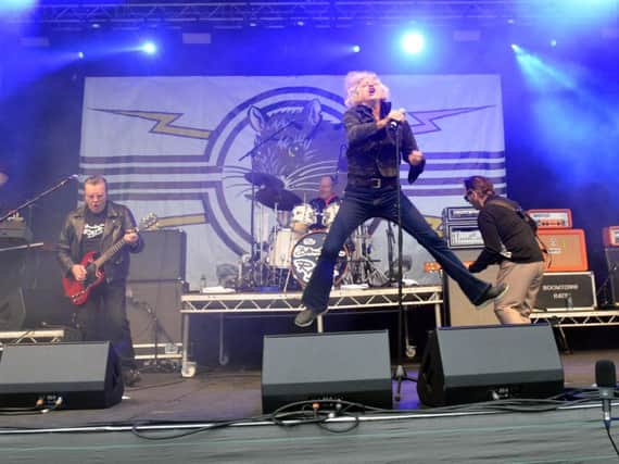 Boomtown Rats were one of the bands who entertained fans at Kubix Festival.