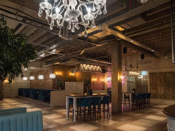 The inside of new bar The Butterfly Room set to open in Durham's Walkergate Complex.