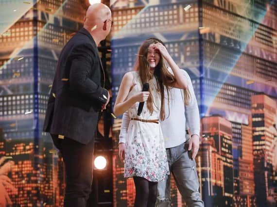 Courtney Hadwin at her America's Got Talent audition. Picture: Justin Lubin/NBC.
