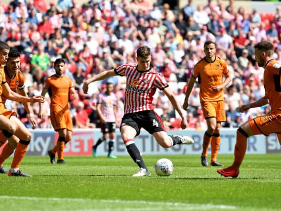 Paddy McNair scores in the last meeting between Sunderland and Wolves