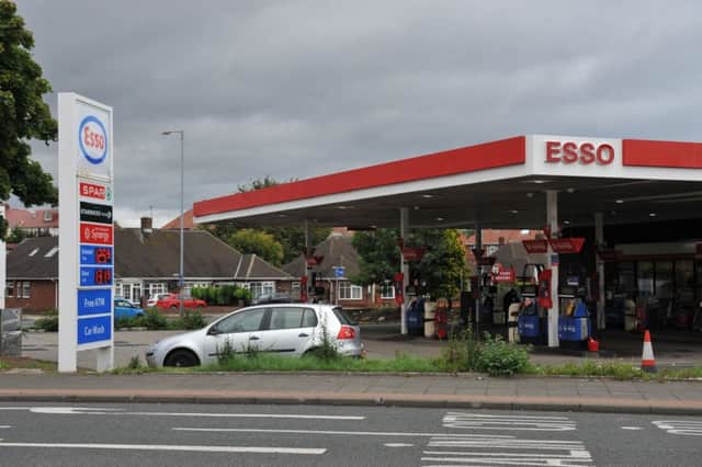 Esso filling station, Durham Road, Sunderland.