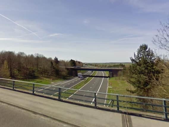 The A1(M). Picture from Google Streetview