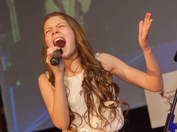 Young singing sensation Courtney Hadwin.