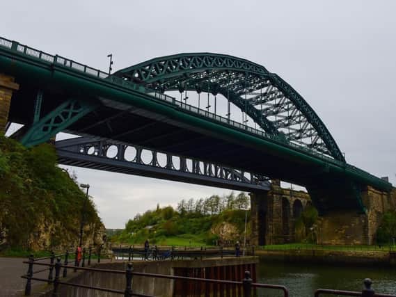 The incident has been reported in Panns Bank, close to the Wearmouth Bridge.
