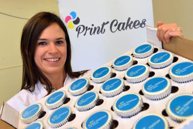 Helena Harford's cake business, Print Cakes, which has been nominated for a Portfolio Award.