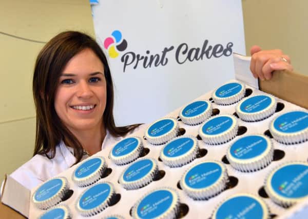 Helena Harford's cake business, Print Cakes, which has been nominated for a Portfolio Award.