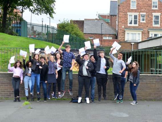 Youngsters celebrating at Thornhill Academy.
