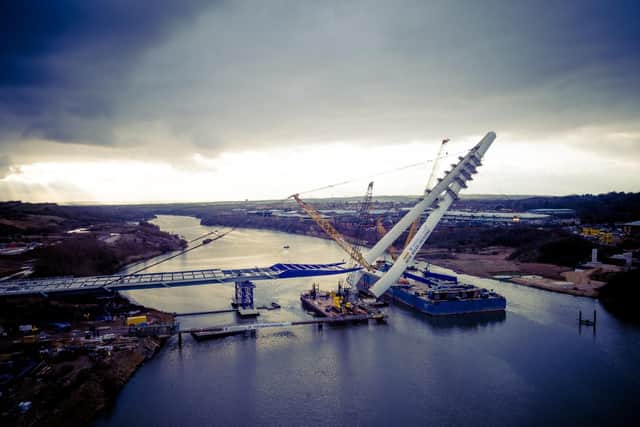 The bridge forms part of the Sunderland Strategic Transport Corridor plan.