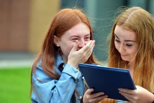 St Anthony's Girls' Catholic Academy was one of the schools happy with their results.